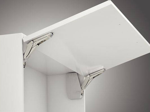 Підйомник Free Flap Hafele 1.7 C сірі заглушки (372.91.322)