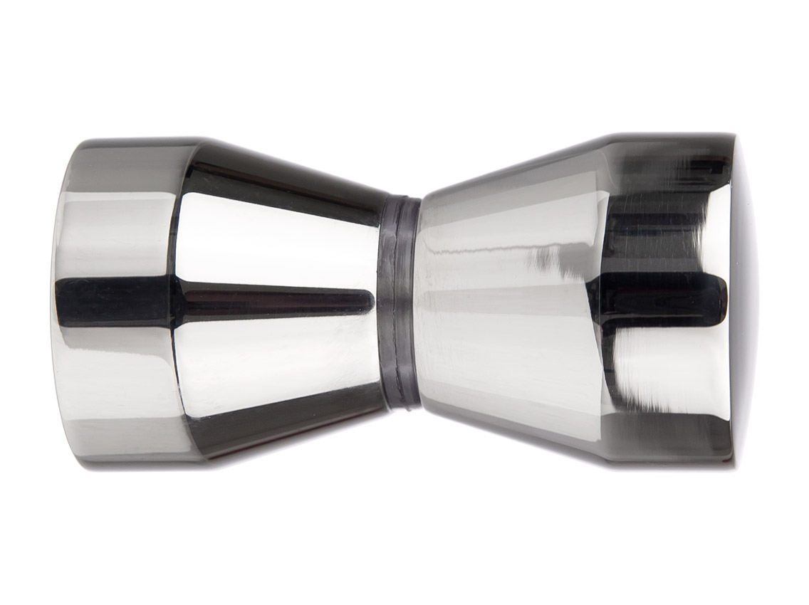 Ручка-кноб кругла AL GIFF Glass 244 полірований хром