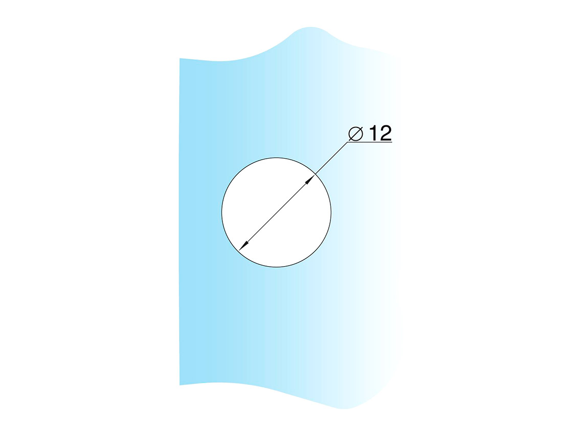 Ручка-тримач для рушника квадратна GIFF 114 чорний матовий
