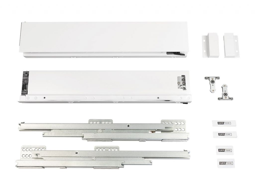 Висувний ящик GIFF PRIME FlatBox L=350 H=84 білий