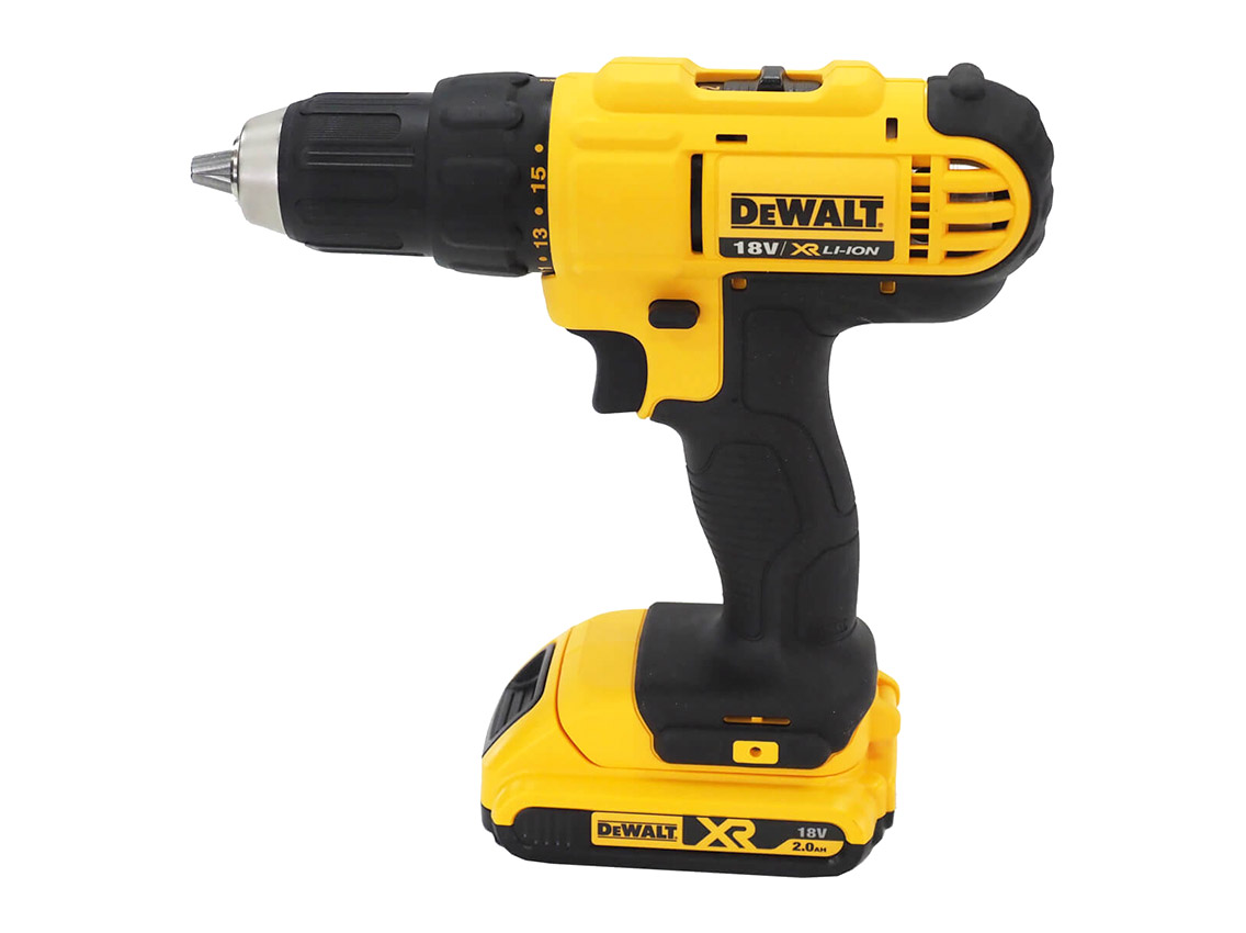Дриль-шуруповерт DeWALT 18 В, 42 Hm, 2 ак., чемодан (DCD771D2)