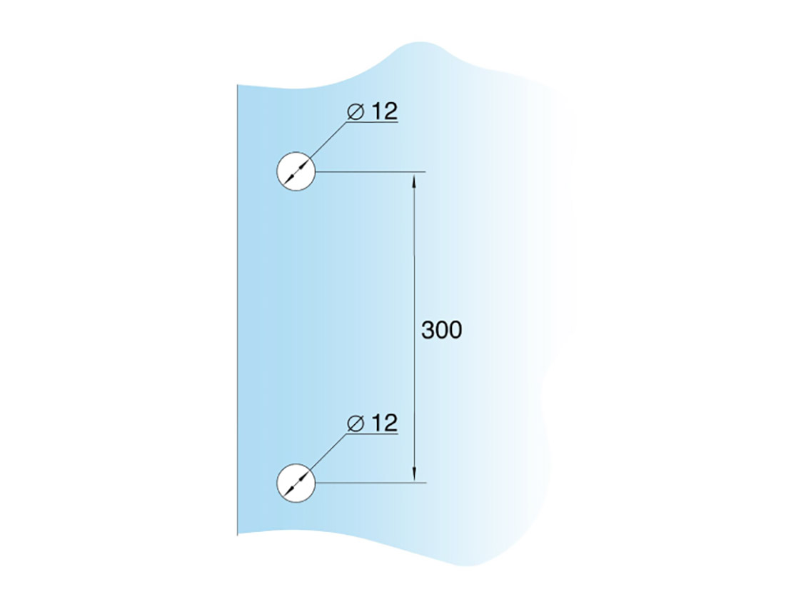 Ручка 32х450 GIFF GC комплект