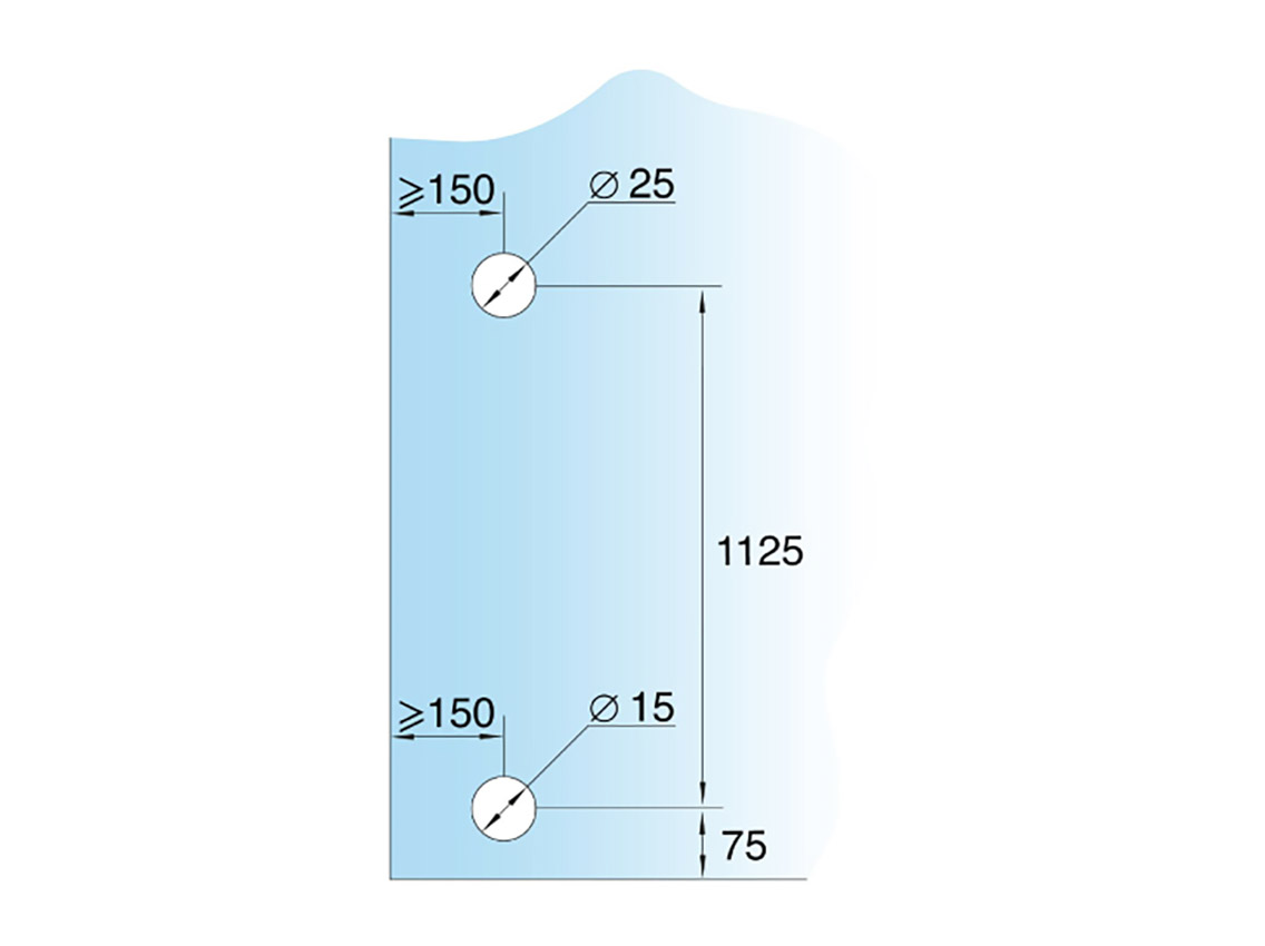 Ручка 32х1500 GIFF GC комплект
