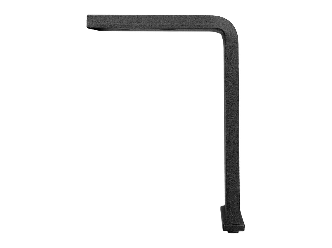 Опора без регулювання вигнута Gamet NS31-100-L2 чорний матовий