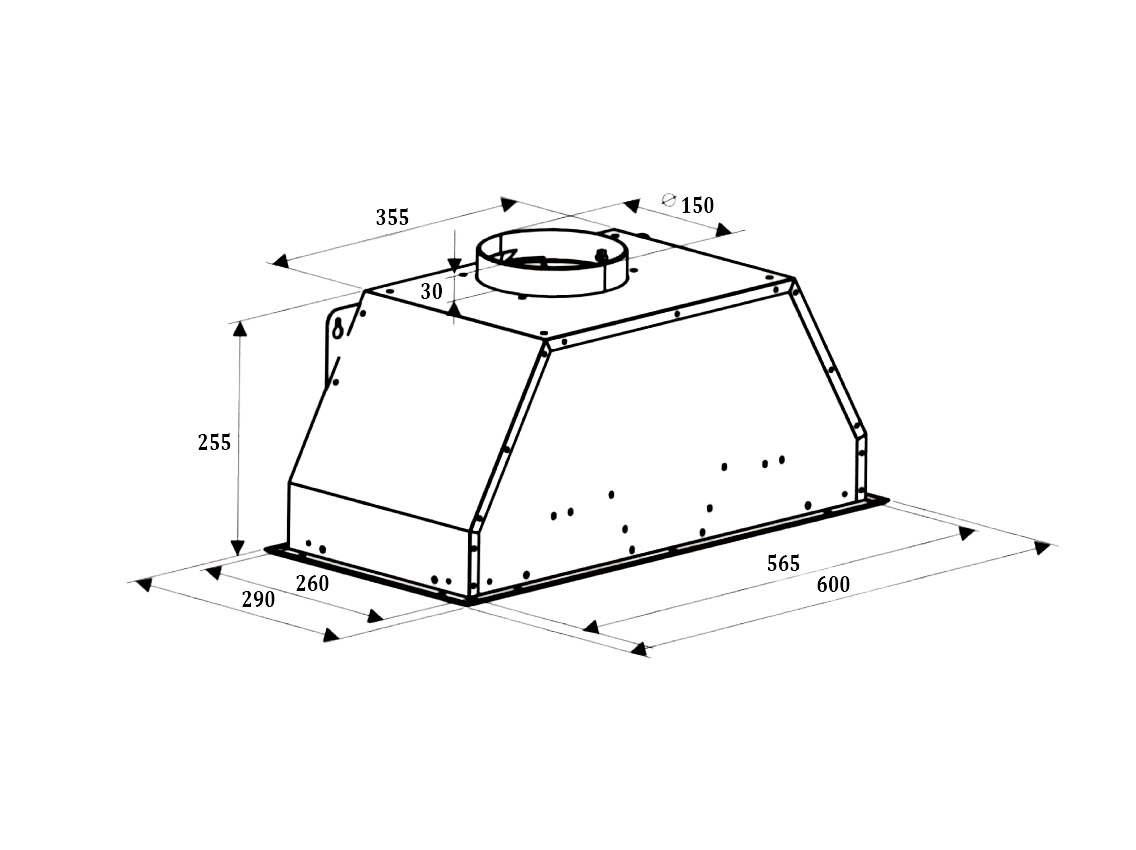 Вытяжка ATALA 1060 G (Gunter & Hauer)