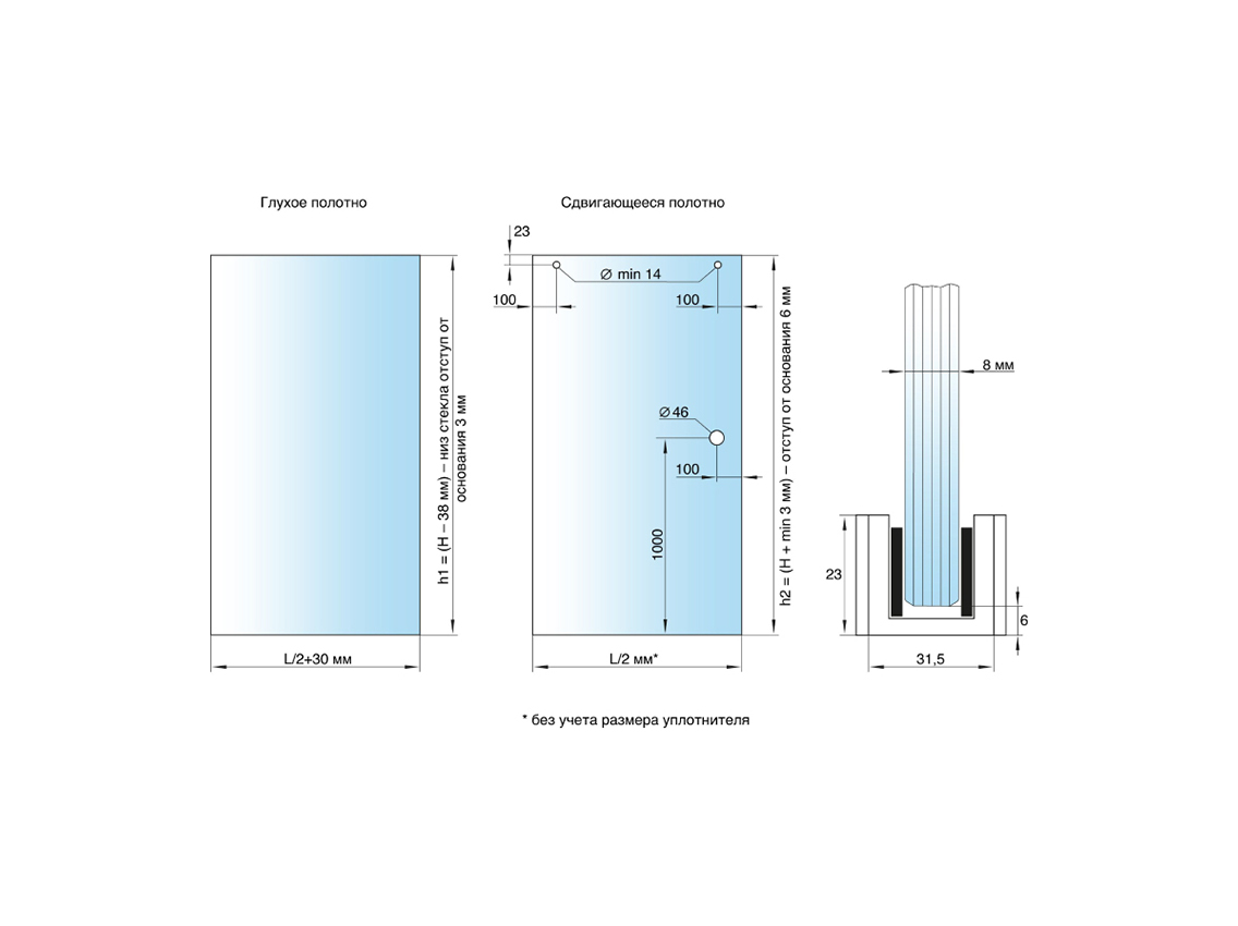 Комплект РС UMBRIA GIFF полірований хром