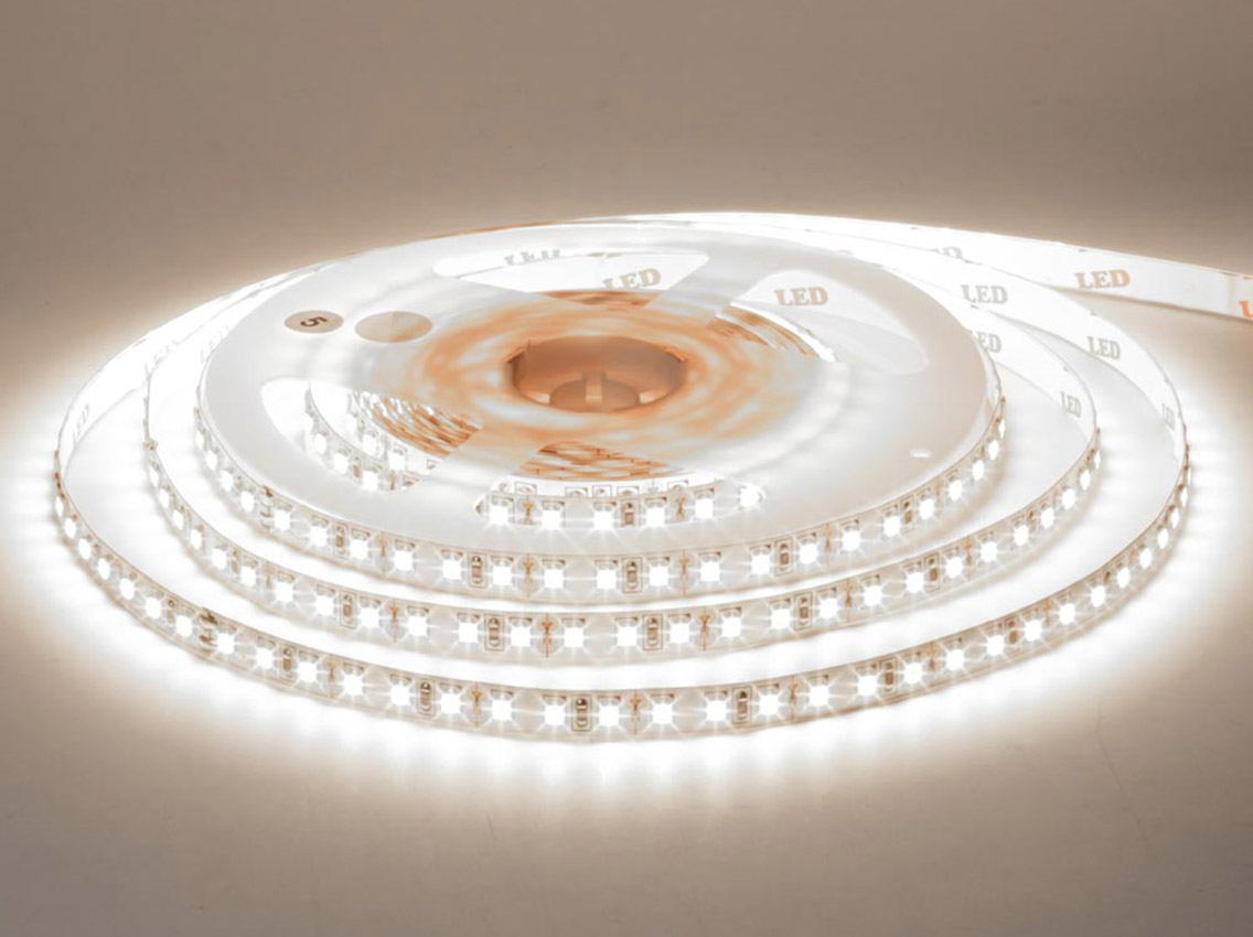 Стрічка LED SMD3528-120L-8мм (неізол.) IP20 NW (білий нейтральний)