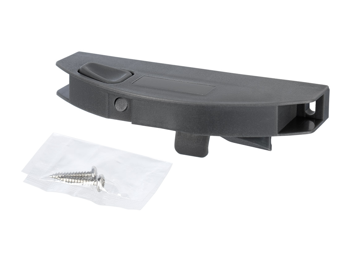 Фіксатор передньої панелі внутрішнього ящика GIFF PRIME FlatBox графіт