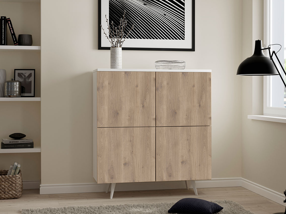 ЛДСП SWISS KRONO 4429 OV Дуб бежево-сірий 2800x2070x18