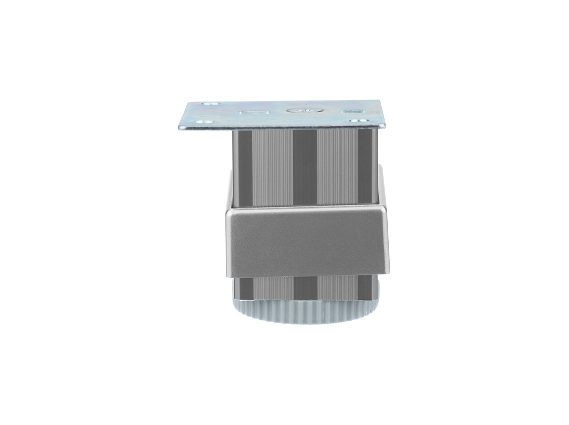 Опора регулируемая квадратная Ozkardesler 40*40 Н=50 сталь рифленая