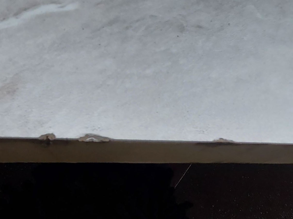 Уценка. ПФ LuxeForm L213 1U Мрамор бежевый 4200x600x38