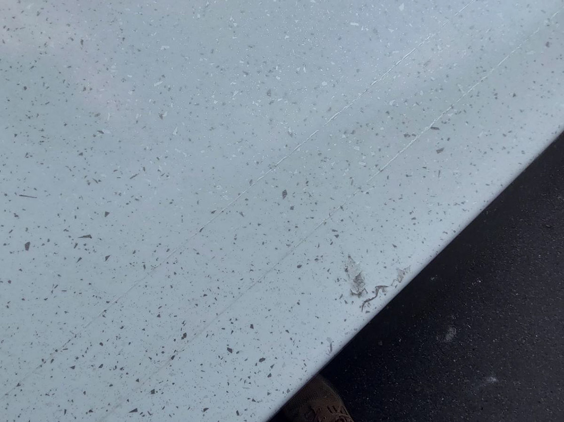 Уцінка. ПФ FAB Італія 4100 Lucido D2,5 Стелла Бьянка (Вологостійка) 4190x600x38