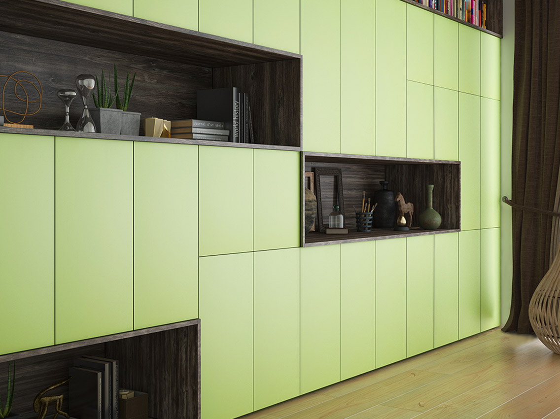 ЛДСП SwissPan BS Зеленая вода 2750x1830x18