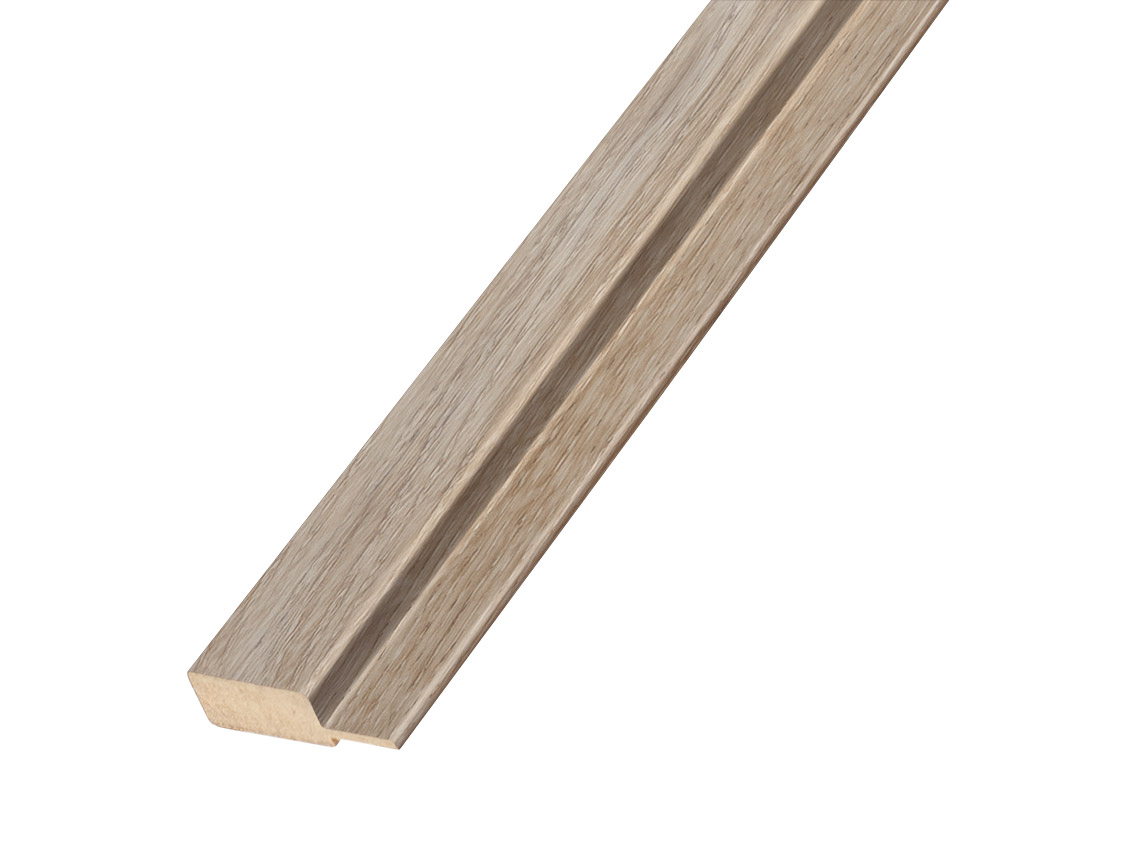 Финишная планка МДФ Super Profil 24x38х2800 Дуб Шамони светлый