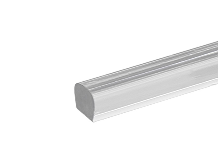 Порог 10х10 мм GIFF L=2000 мм прозрачный