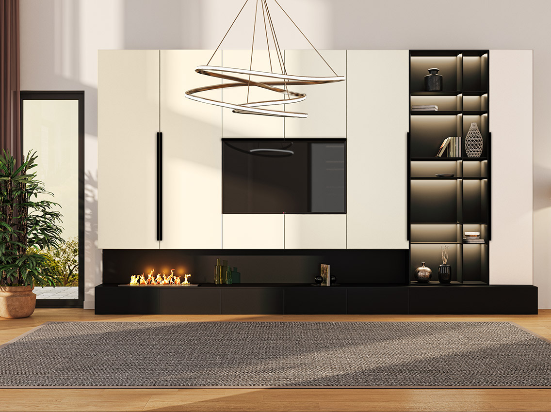 Плита LuxeForm Idea матовая 2800x1300x17,7 Крем (MT-05 iS) / DUO