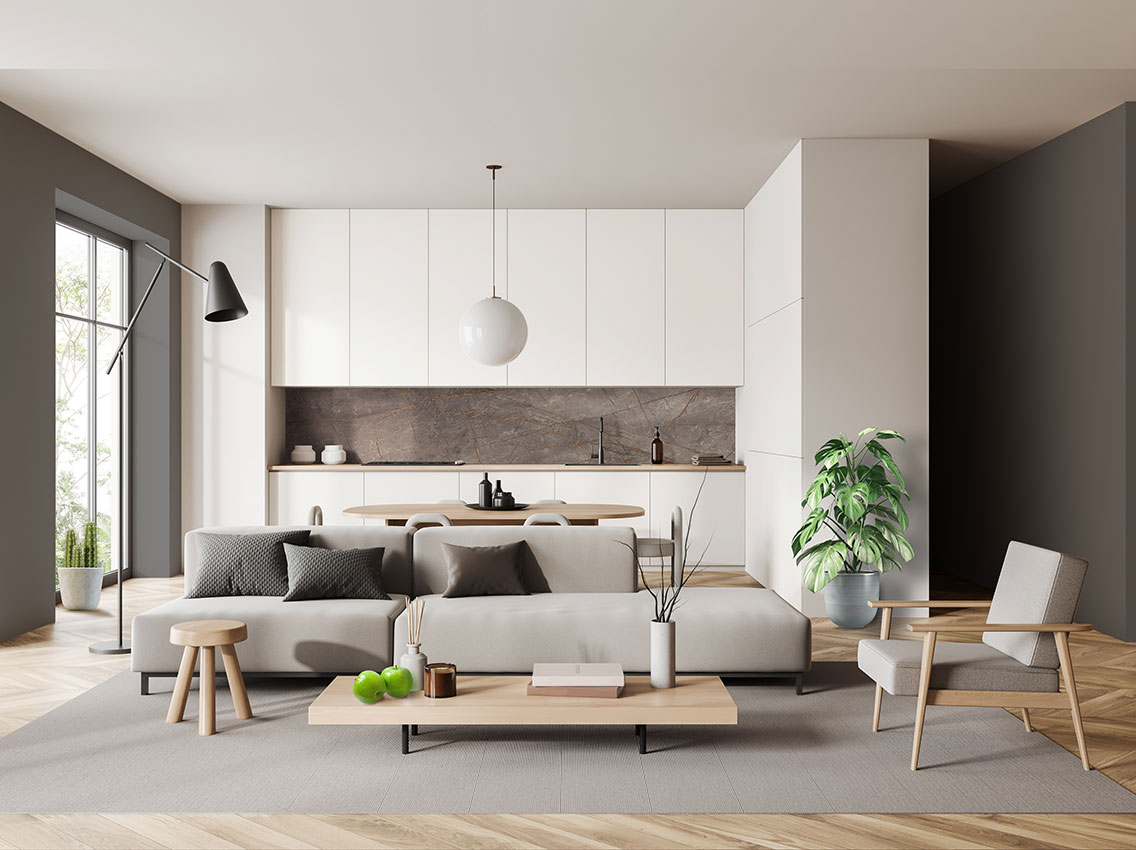 Плита LuxeForm Idea матовая 2800x1300x17,7 Пломбир (MT-02 iS) / DUO