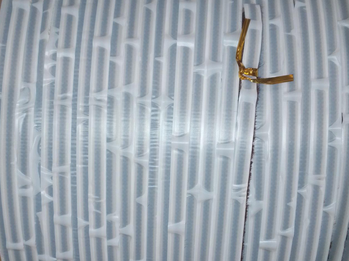 Уцінка! Щіточка 7х6 з клеєм GIFF темно-коричневий