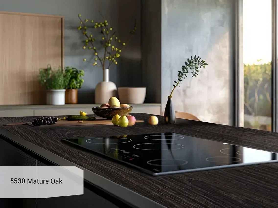 Компакт-плита 4200х1300х12 мм 5530 AK Mature Oak (Kraft)(Puricelli)