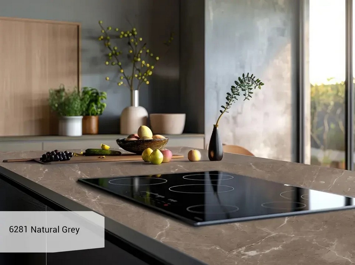 Компакт-плита 4200х1620х12 мм 6281 MN Natural Grey (Smoke)(Puricelli)