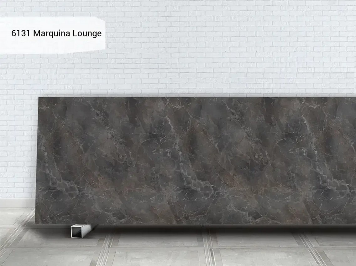 Компакт-плита 4200х650х12 мм 6131 NK Marquina Lounge (Grafite)(Puricelli)