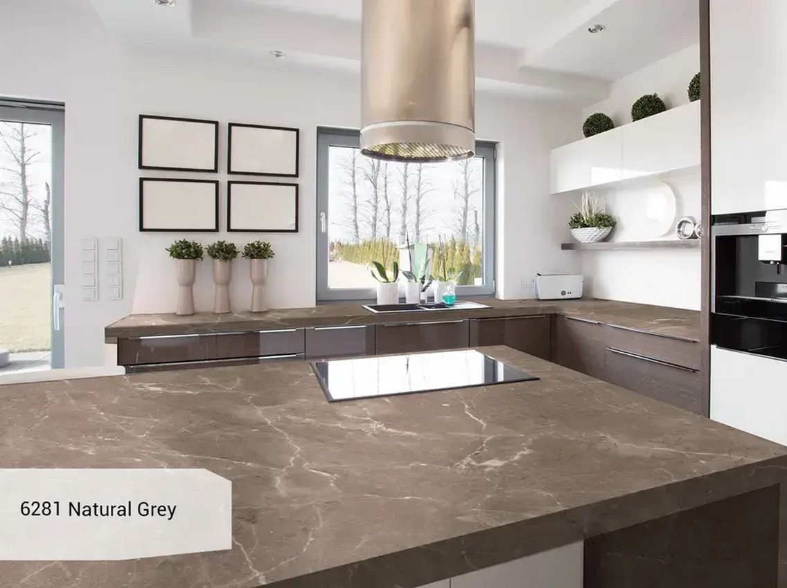 Компакт-плита 4200х805х12 мм 6281 MN Natural Grey (Smoke)(Puricelli)