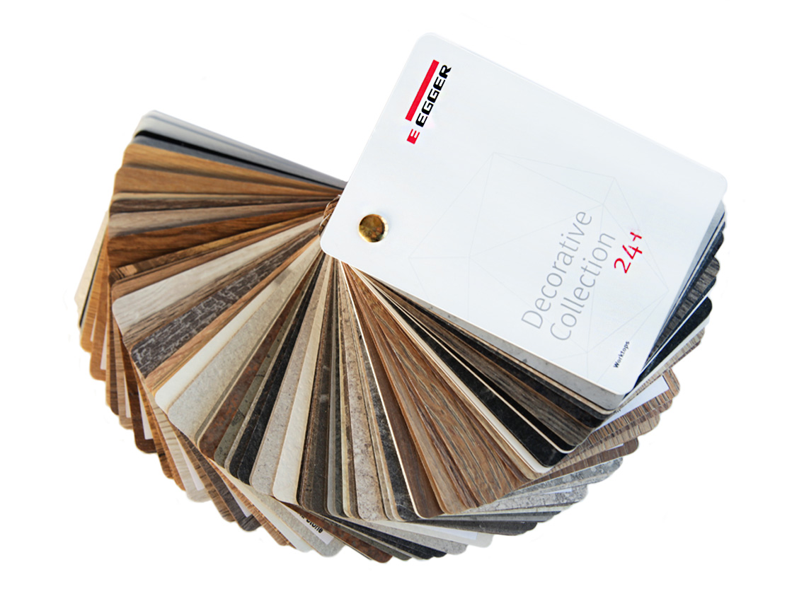 Каталог образцов (веер) ПФ Egger 2024