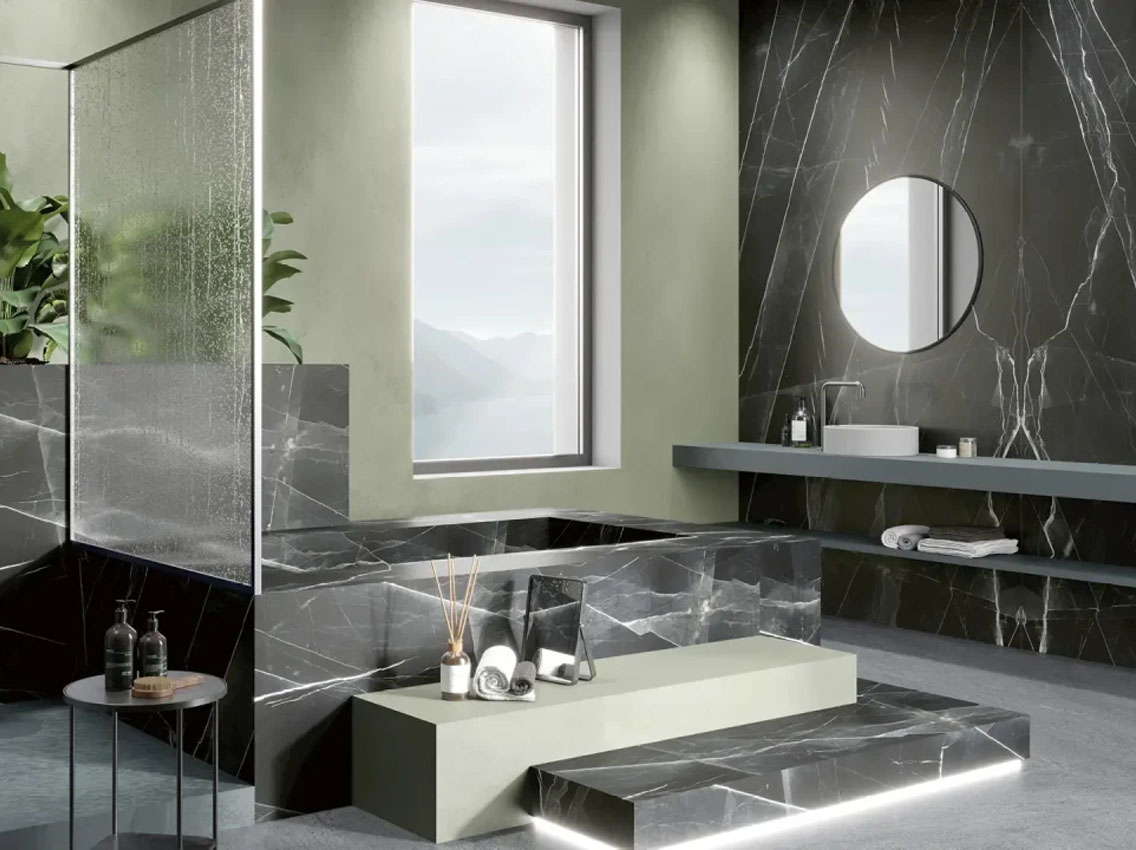 Керамогранит Keralini 3200x1600x12 Black Diamond