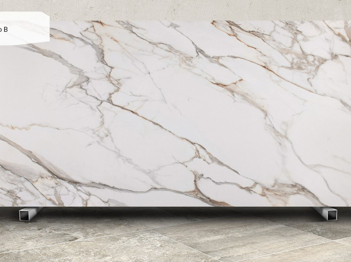 Керамограніт Keralini 3200x1600x12 Calacatta Dorato