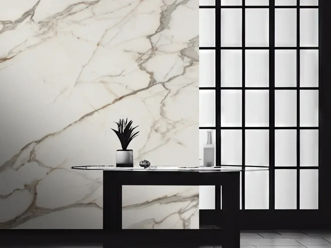 Керамограніт Keralini 3200x1600x12 Calacatta Dorato