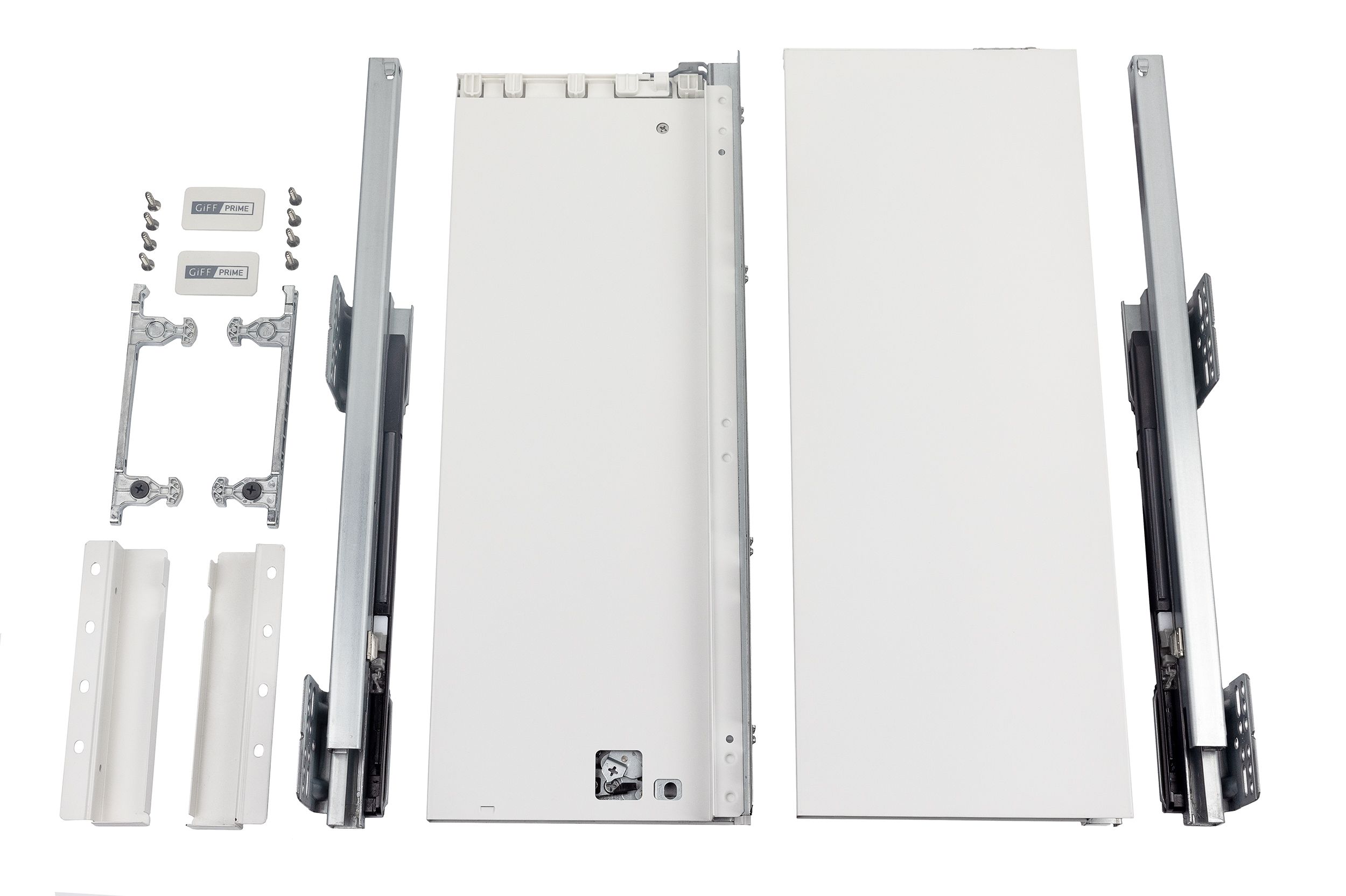 Выдвижной ящик GIFF PRIME FlatBox 3D L=450 H=167 белый