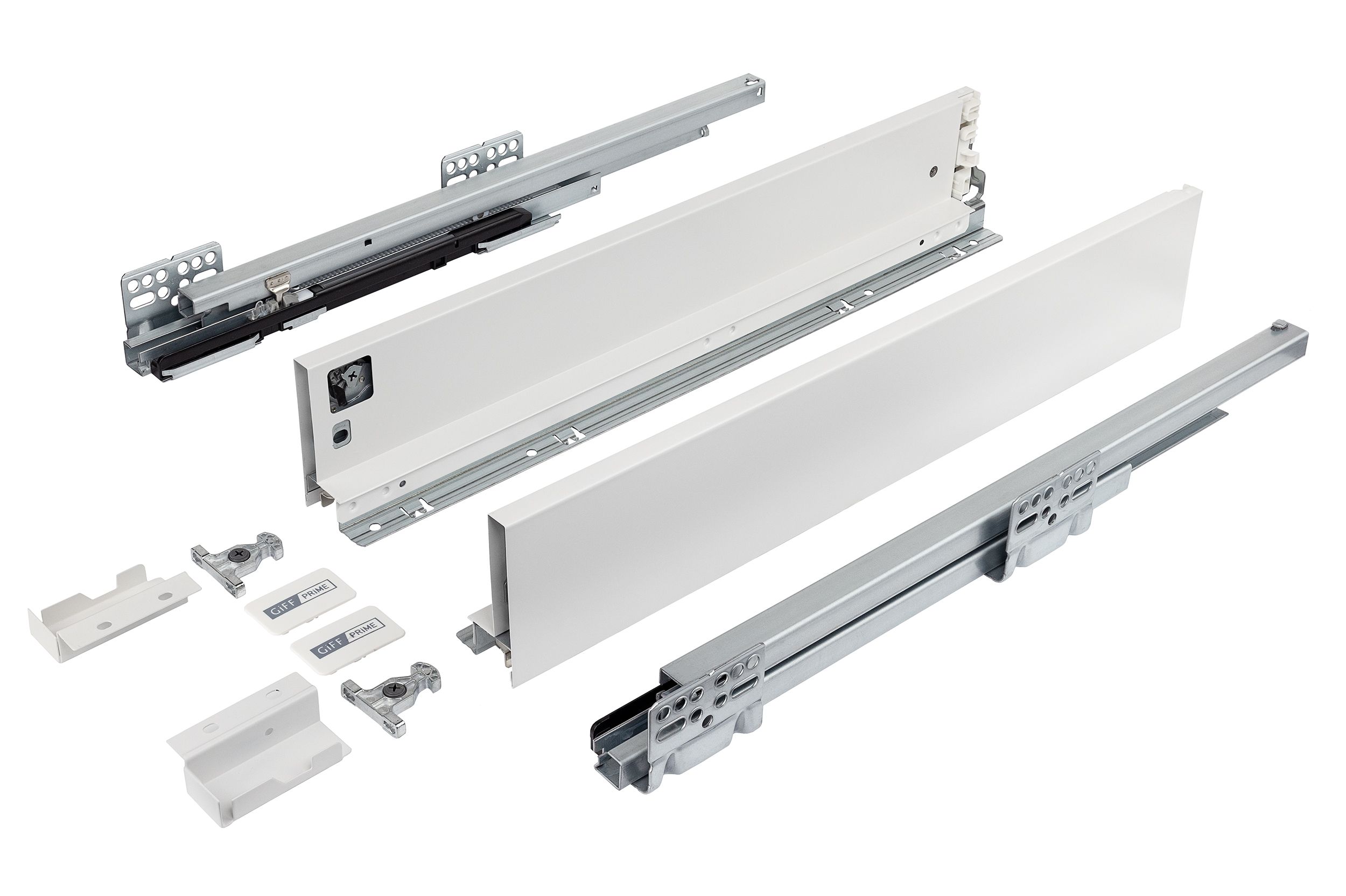 Выдвижной ящик GIFF PRIME FlatBox 3D L=500 H=84 белый