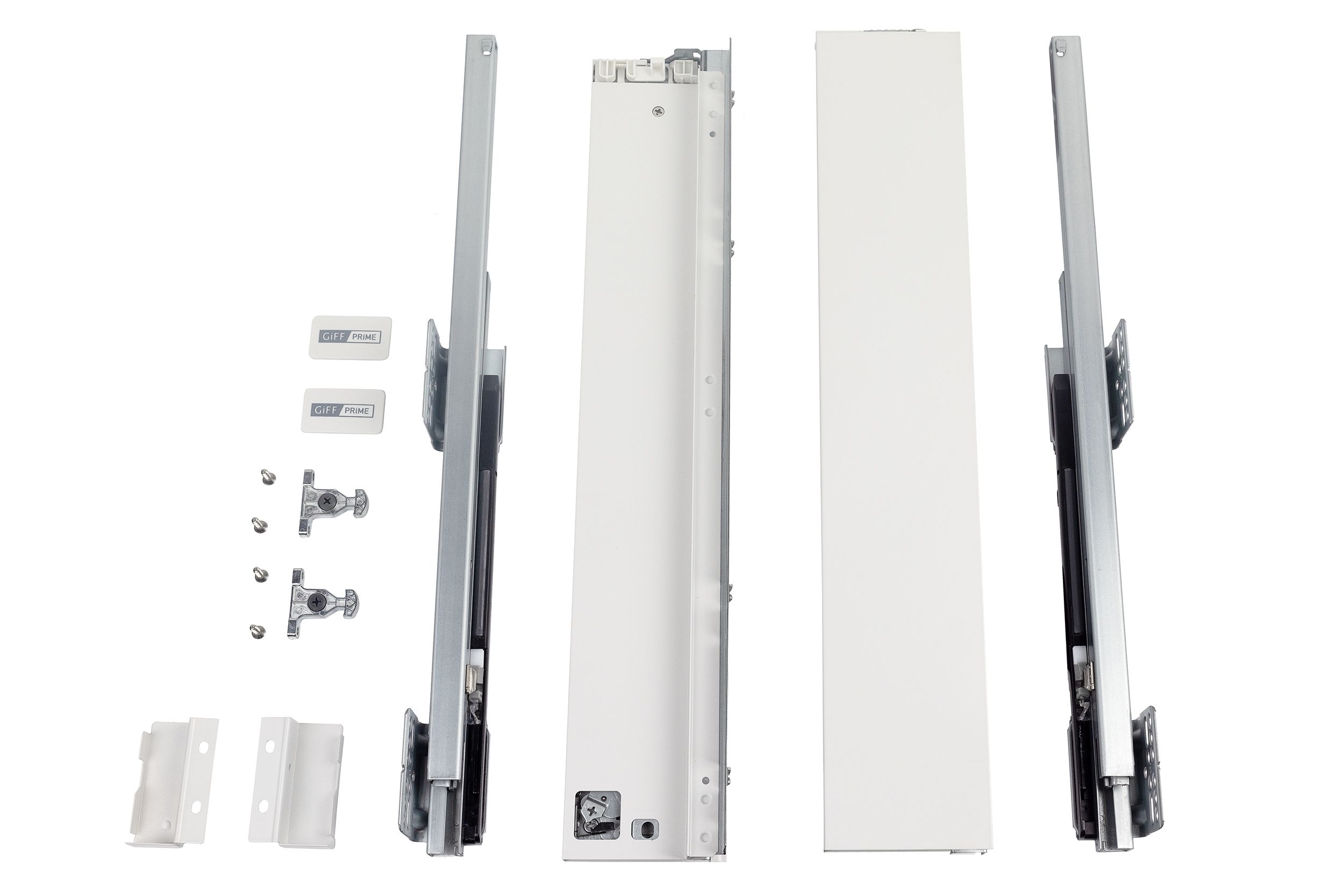 Выдвижной ящик GIFF PRIME FlatBox 3D L=500 H=84 белый