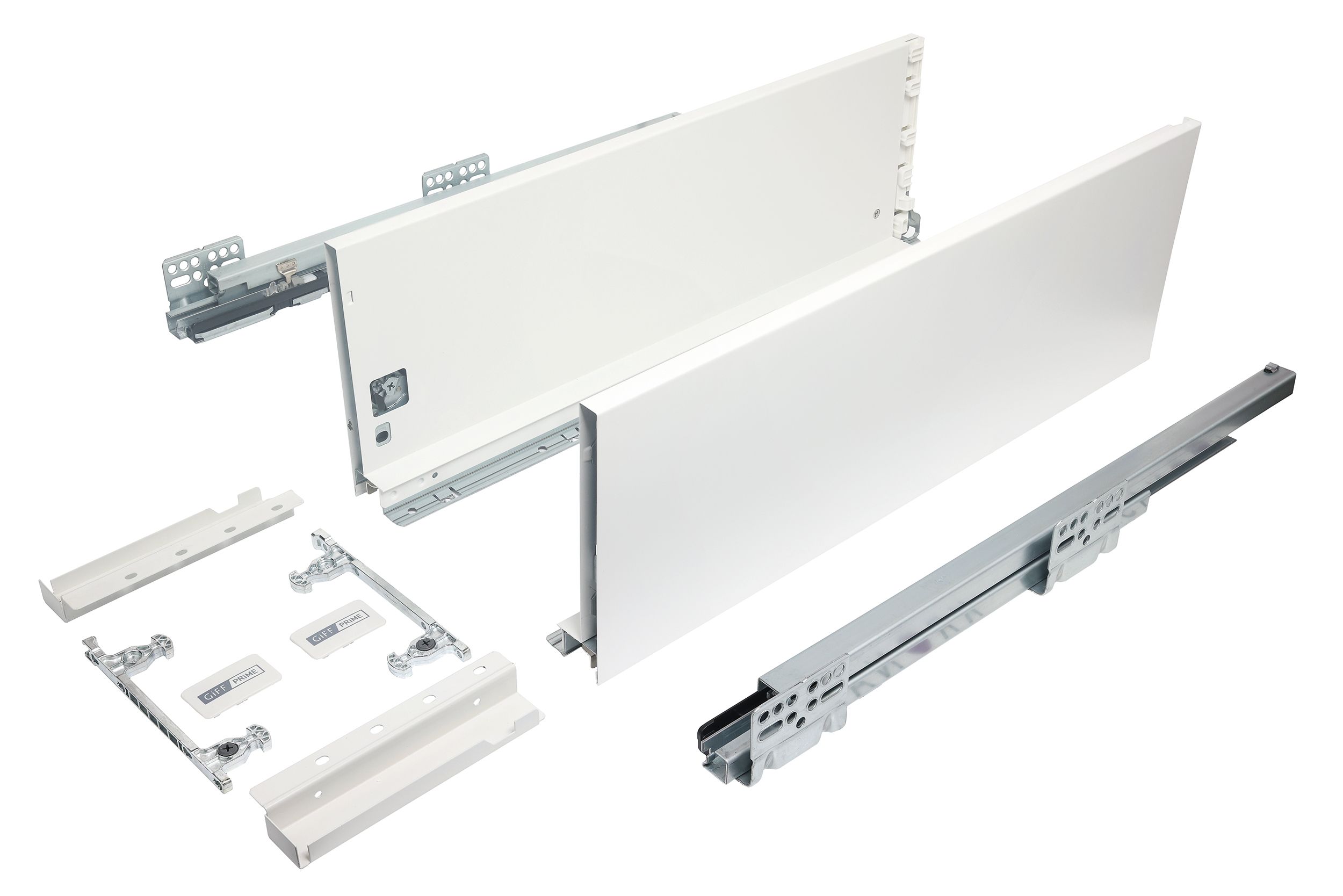 Висувний ящик GIFF PRIME FlatBox 3D L=500 H=167 білий