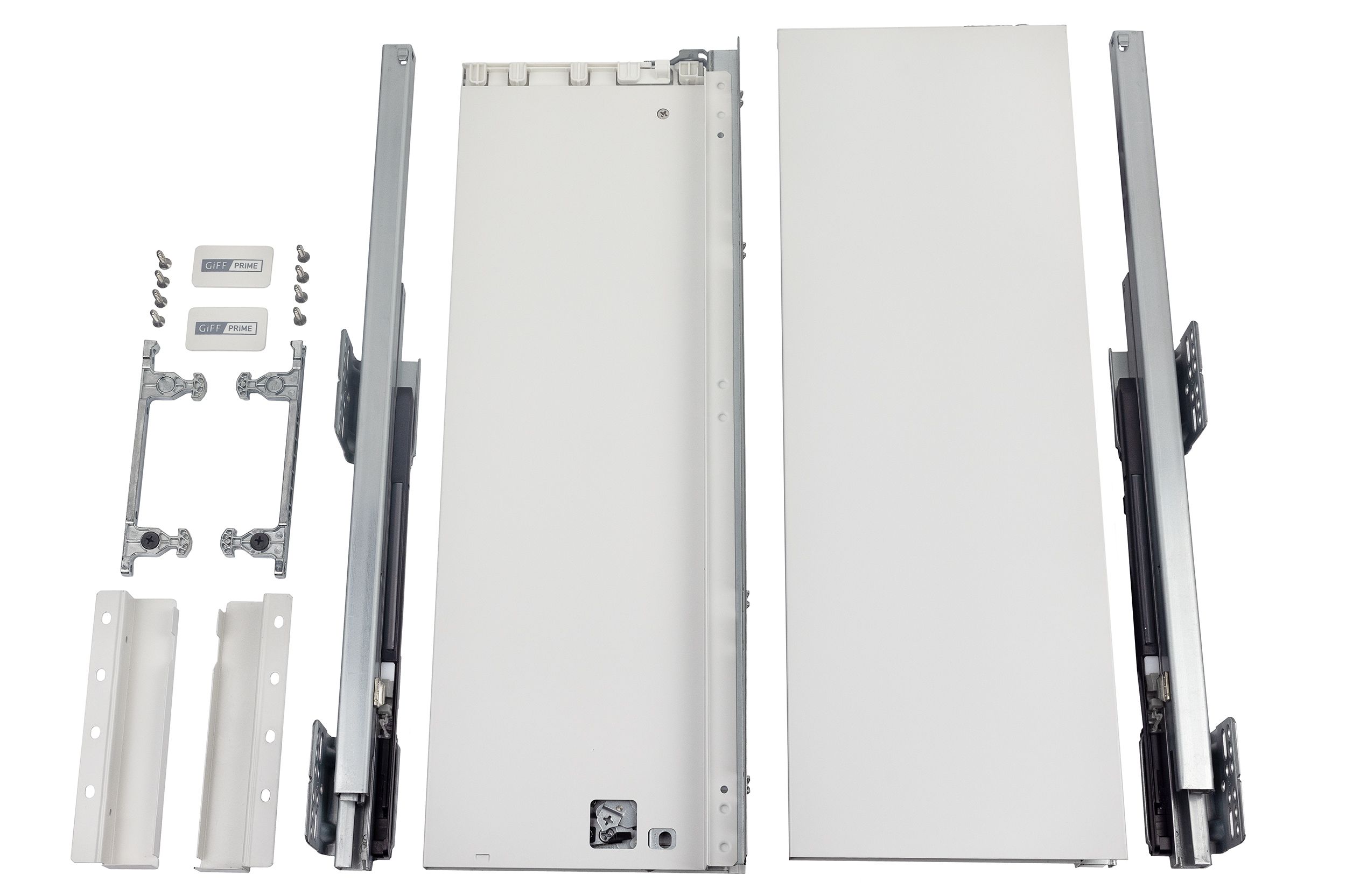 Висувний ящик GIFF PRIME FlatBox 3D L=500 H=167 білий