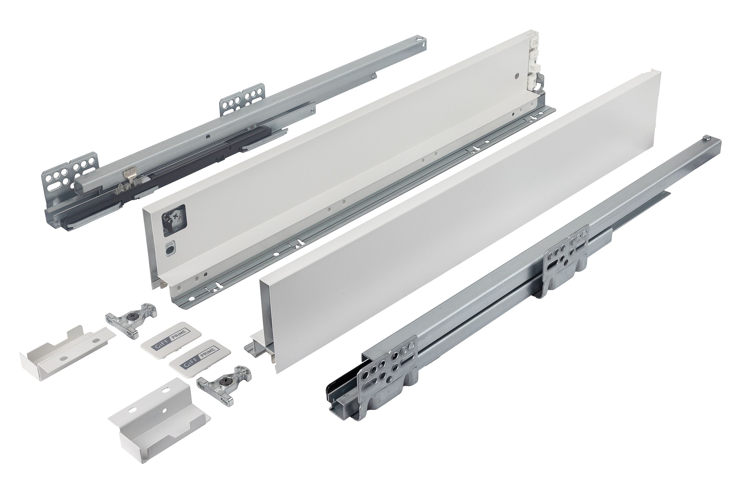 Выдвижной ящик GIFF PRIME FlatBox 3D L=550 H=84 белый