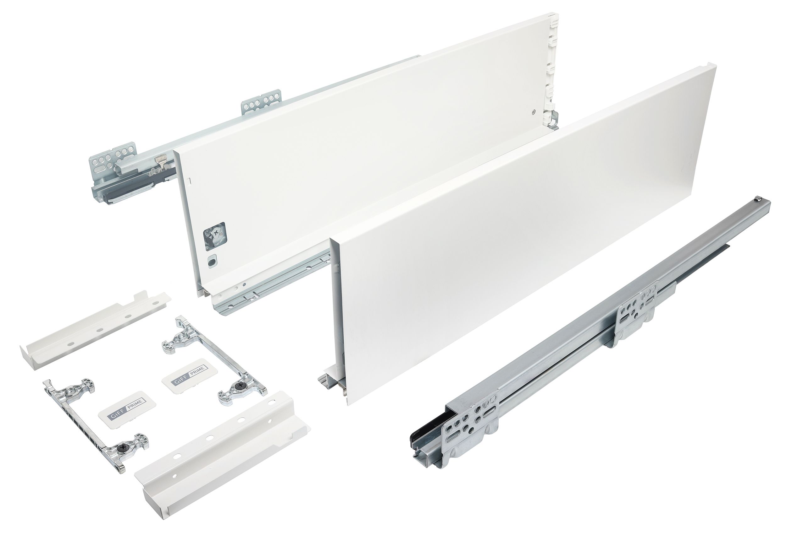 Выдвижной ящик GIFF PRIME FlatBox 3D L=550 H=167 белый