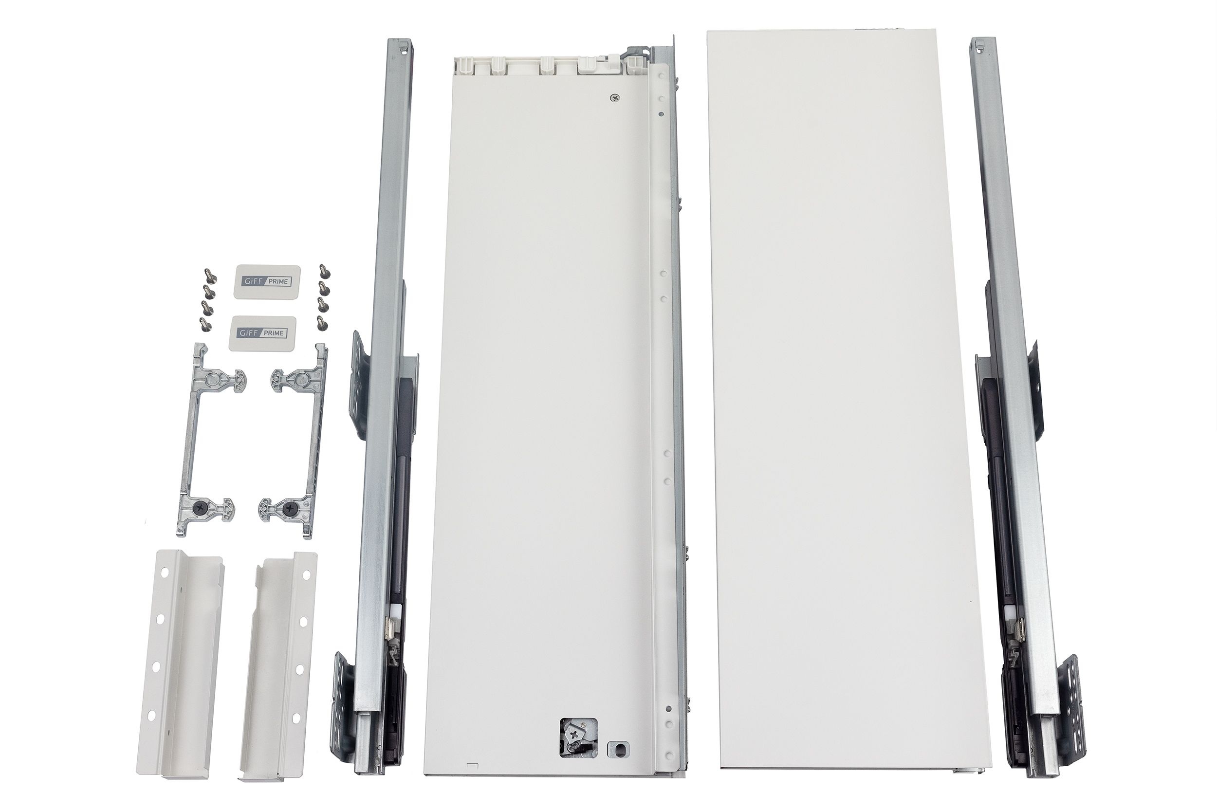 Выдвижной ящик GIFF PRIME FlatBox 3D L=550 H=167 белый