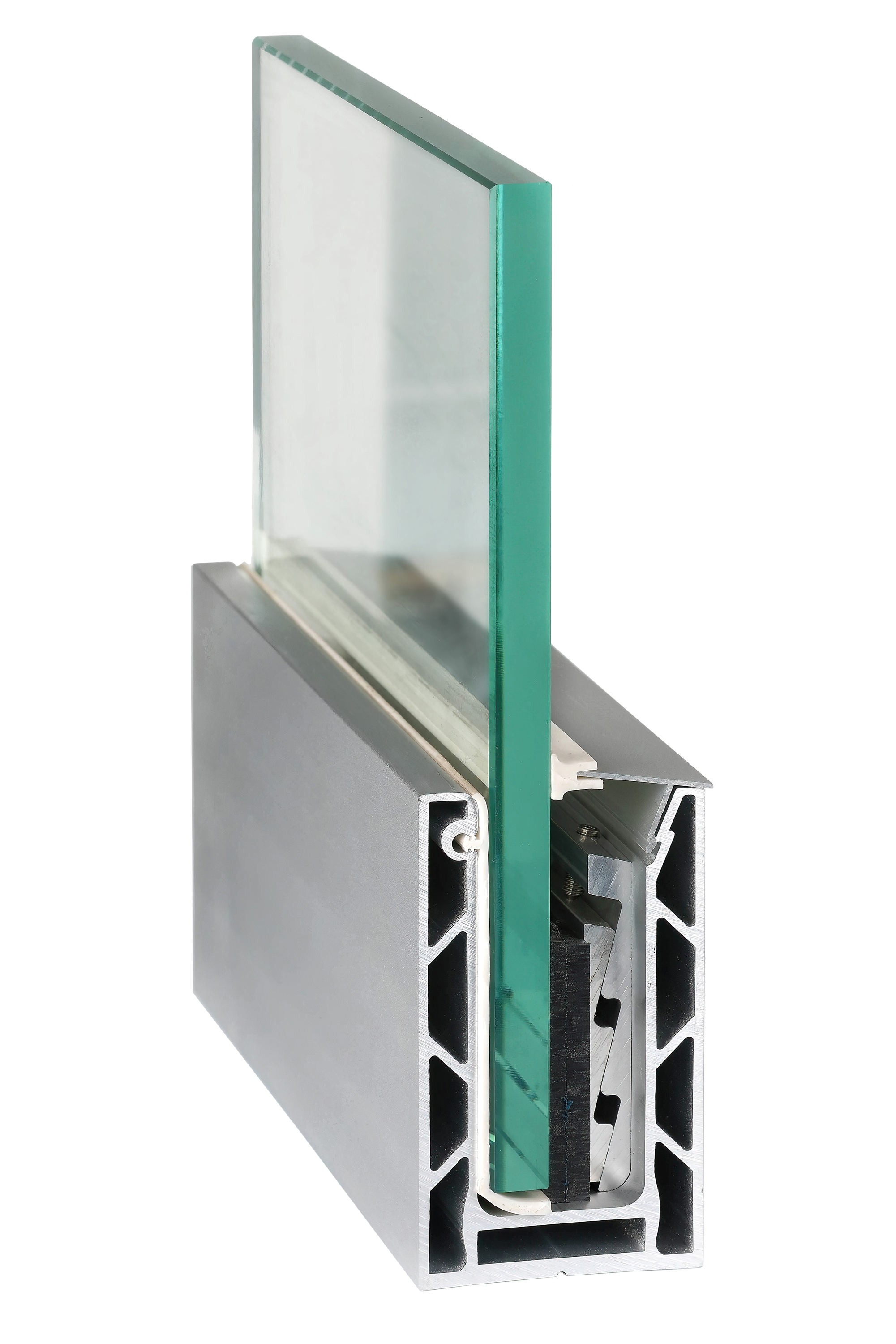 Комплект балконного профілю під скло 10-12 мм