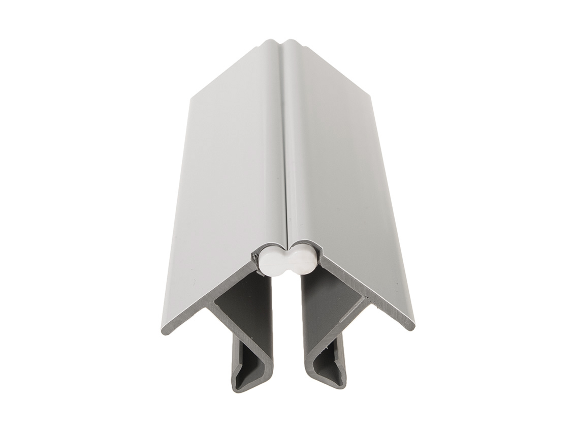 Угол к цоколю 90*-135* Volpato Н=100 белый глянец