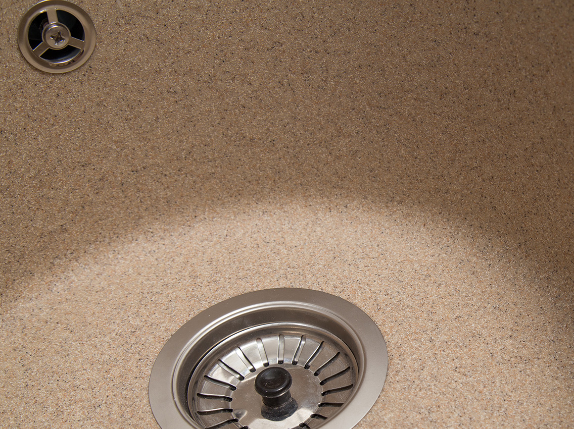 Мийка штучний камінь Solid Поні D475 латино беж (з отвором під змішувач)