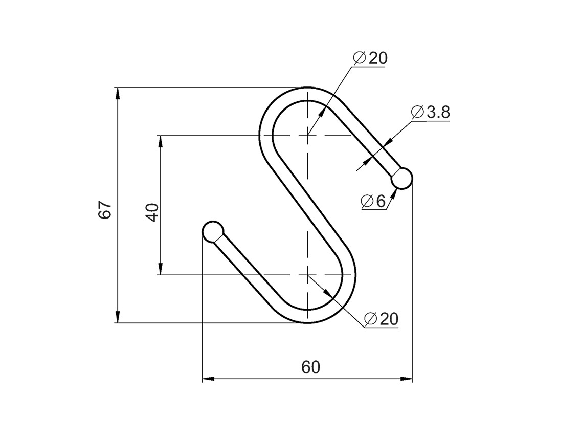Гачок труби-рейлінга d=16 Lemax бронза (YJ- G311)