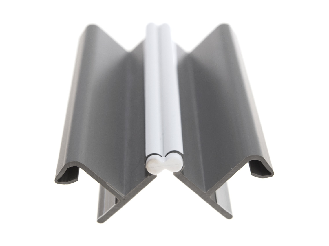 Угол к цоколю 90*-135* Volpato Н=100 белый глянец