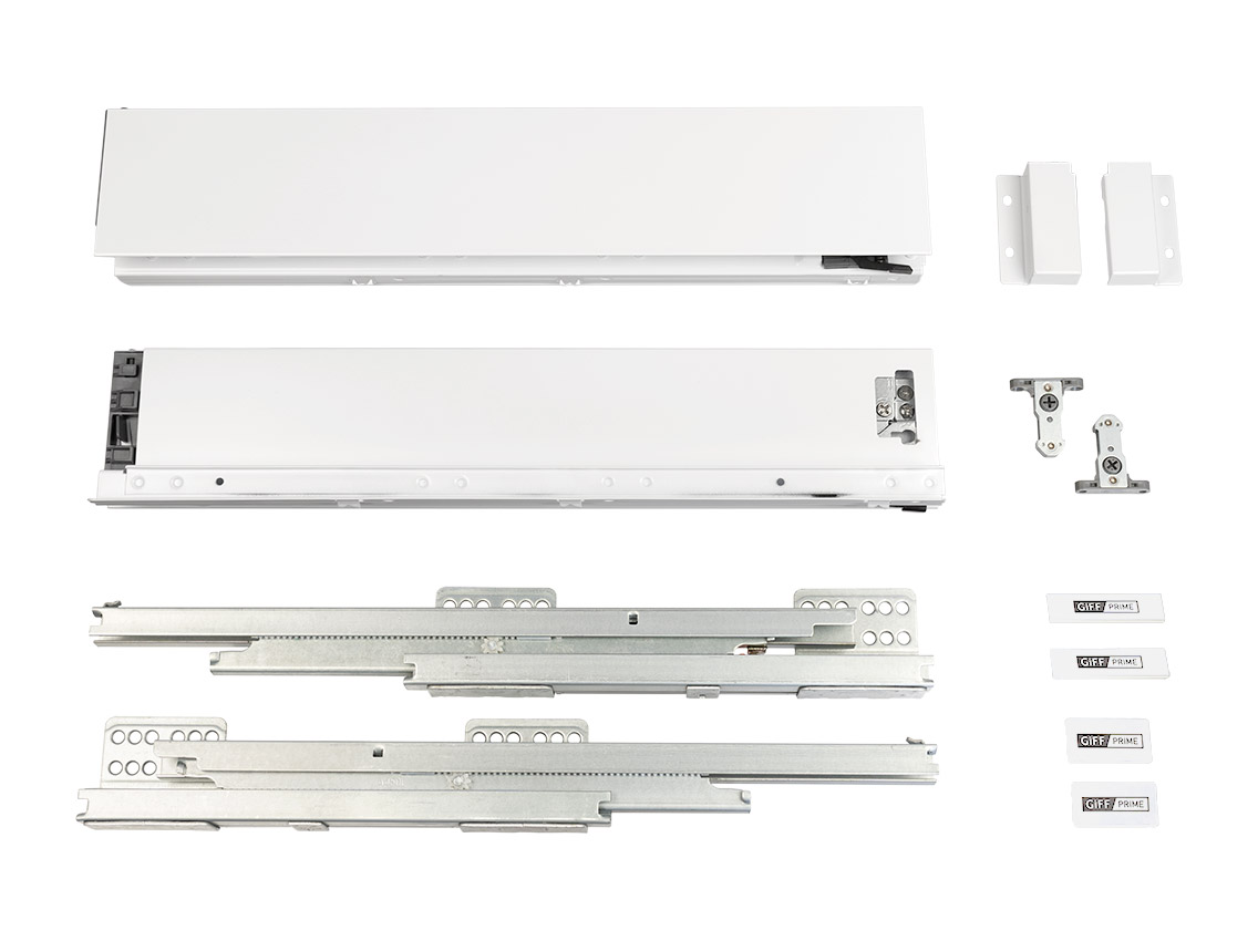 Висувний ящик GIFF PRIME FlatBox L=550 H=84 білий