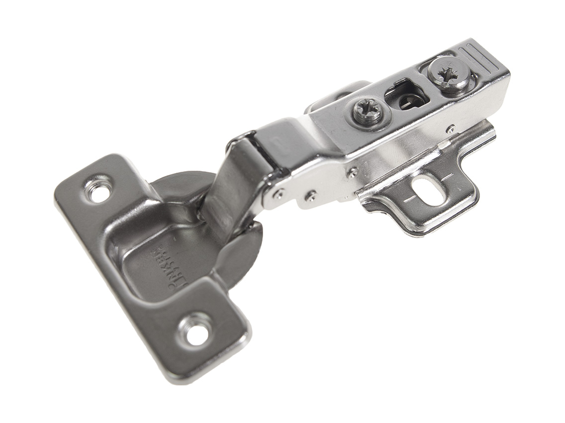 Петля напівнакладна з дотягувачем Clip-on Linken System d=35 H=0 нікель (21419/27772)