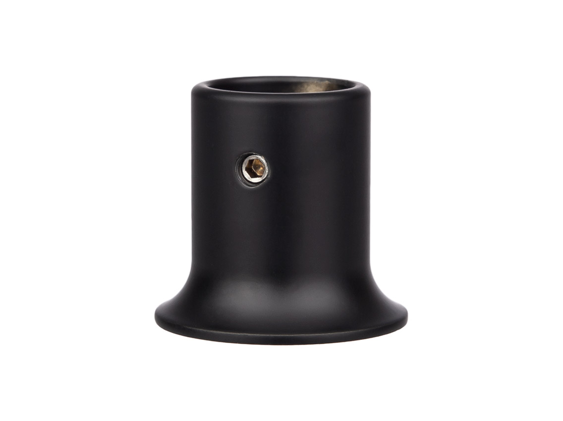 Крепление стена-труба 19 мм GIFF 827 черный матовый