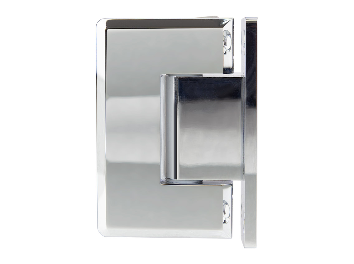 Петля 90° цинк. сплав стена-стекло GIFF 301Zn полированный хром