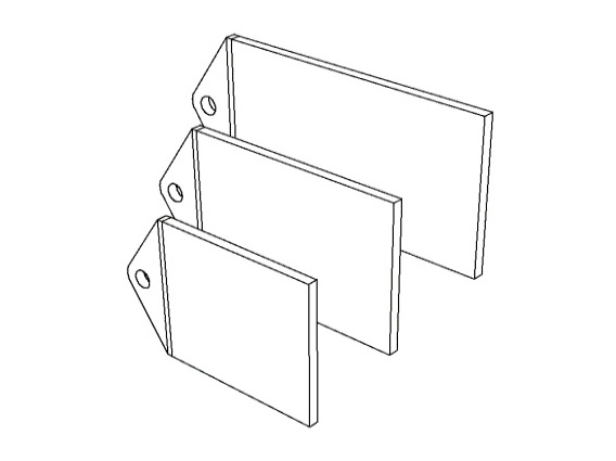 Комплект обробних дощок Ergobox KD.304.369.434