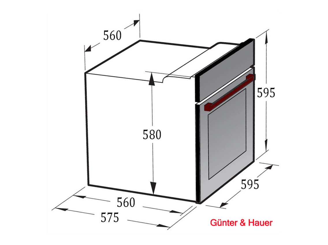Духова шафа EOM 970 WH (Gunter & Hauer)