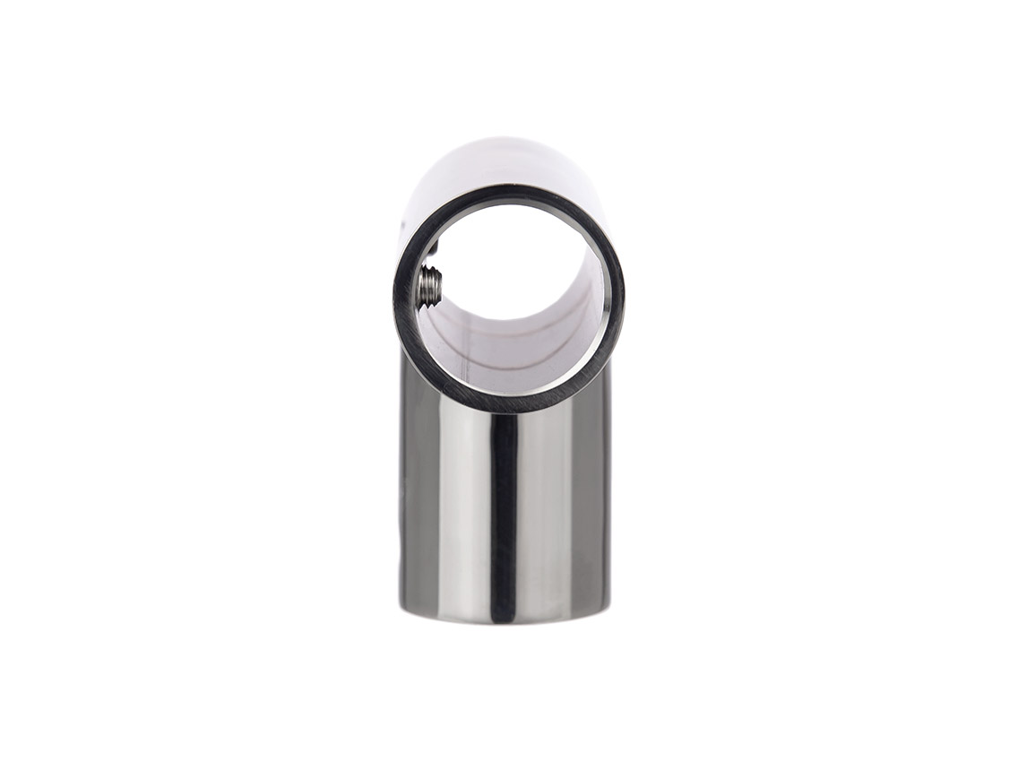 Соединитель тройной для труб 19 мм GIFF 831 полированный хром